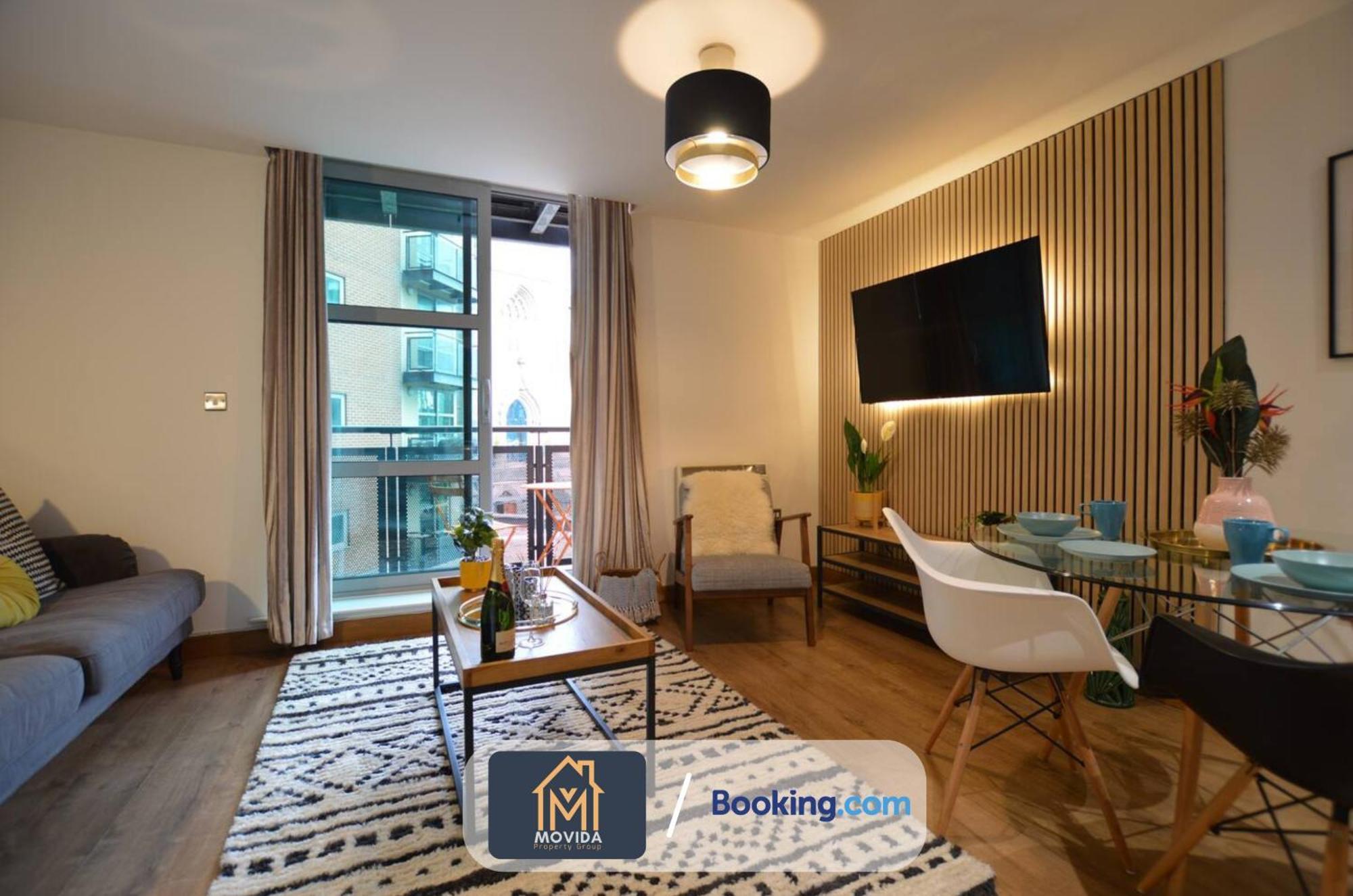 Lgi Stunning 1 Bedroom Apartment By Movida Property Group Short Lets & Serviced Accommodation ليدز المظهر الخارجي الصورة