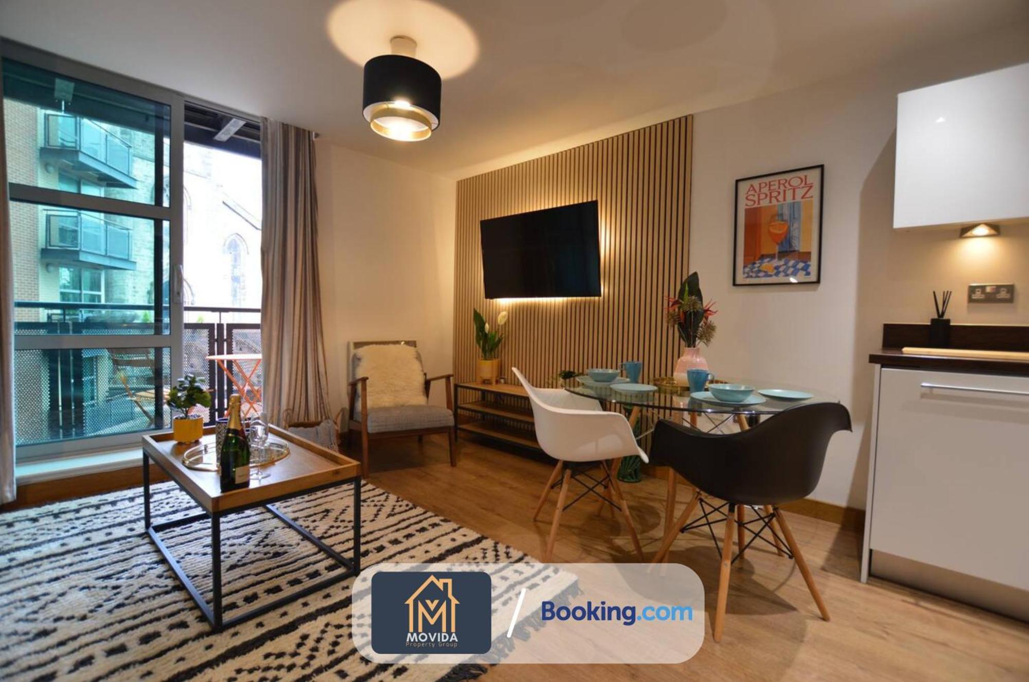 Lgi Stunning 1 Bedroom Apartment By Movida Property Group Short Lets & Serviced Accommodation ليدز المظهر الخارجي الصورة