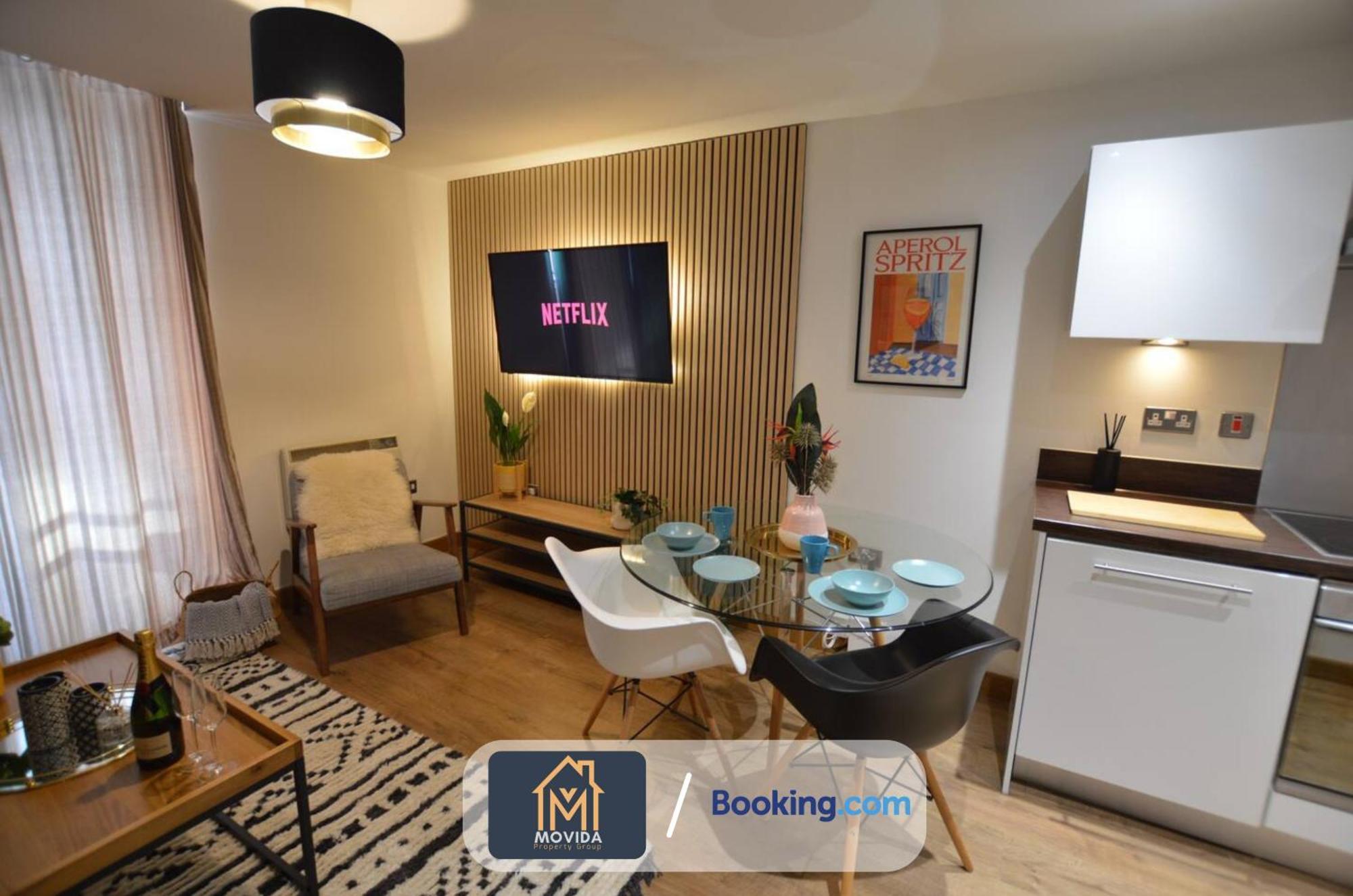 Lgi Stunning 1 Bedroom Apartment By Movida Property Group Short Lets & Serviced Accommodation ليدز المظهر الخارجي الصورة