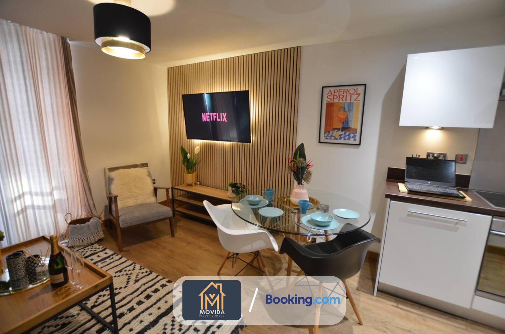 Lgi Stunning 1 Bedroom Apartment By Movida Property Group Short Lets & Serviced Accommodation ليدز المظهر الخارجي الصورة