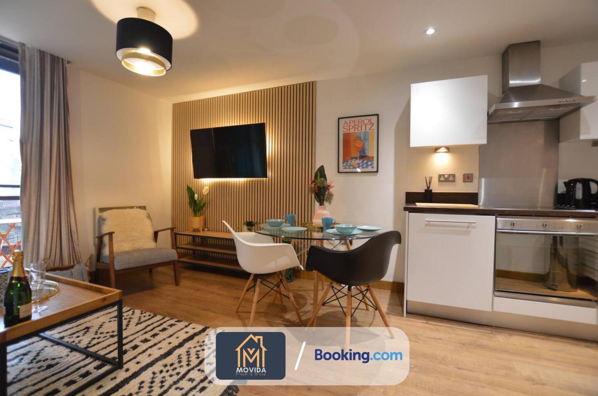 Lgi Stunning 1 Bedroom Apartment By Movida Property Group Short Lets & Serviced Accommodation ليدز المظهر الخارجي الصورة
