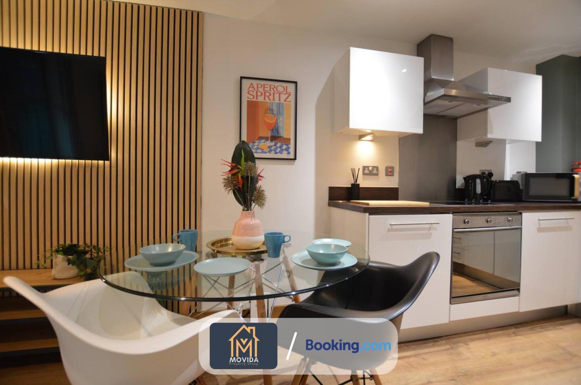 Lgi Stunning 1 Bedroom Apartment By Movida Property Group Short Lets & Serviced Accommodation ليدز المظهر الخارجي الصورة