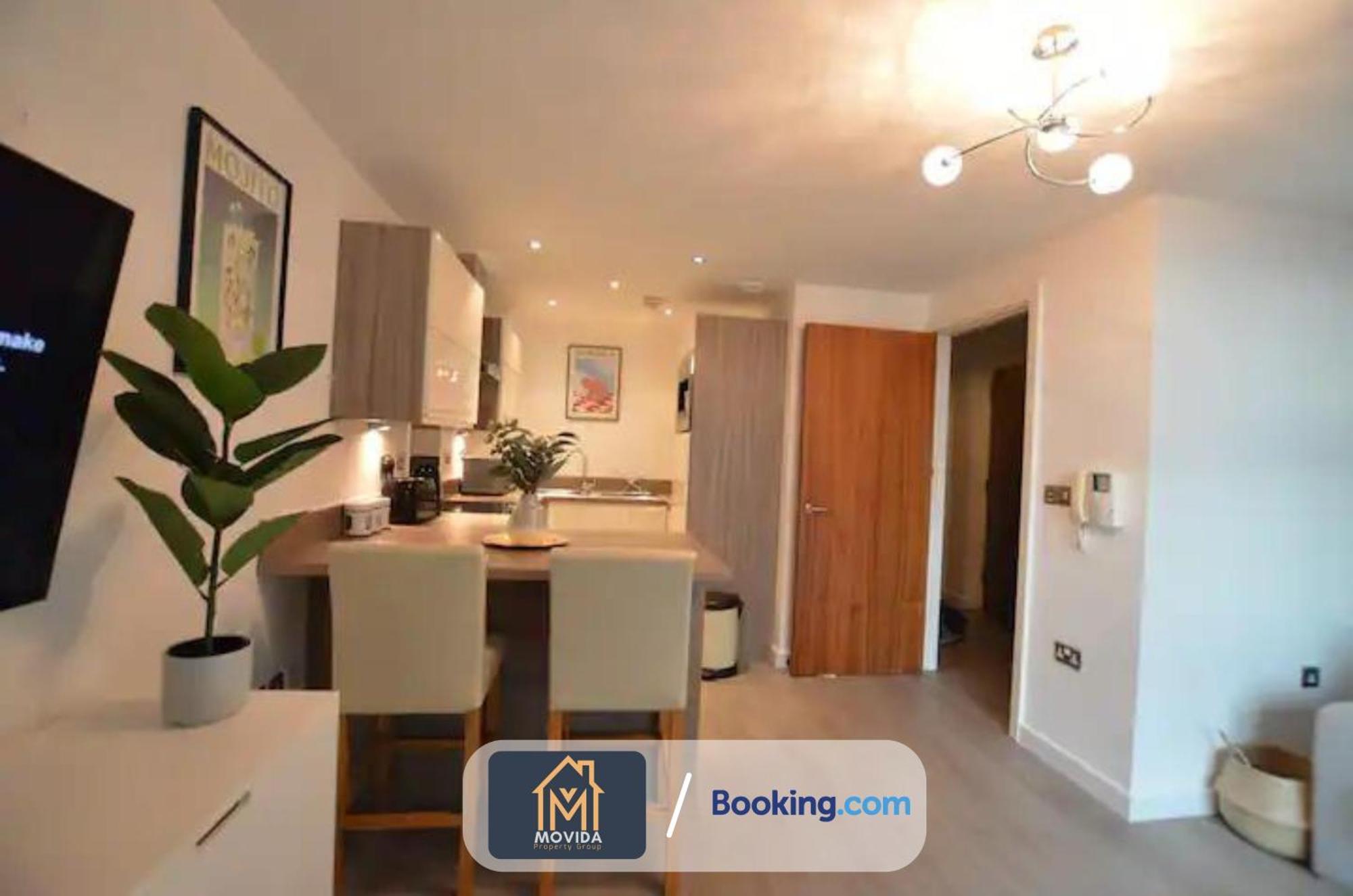 Lgi Stunning 1 Bedroom Apartment By Movida Property Group Short Lets & Serviced Accommodation ليدز المظهر الخارجي الصورة