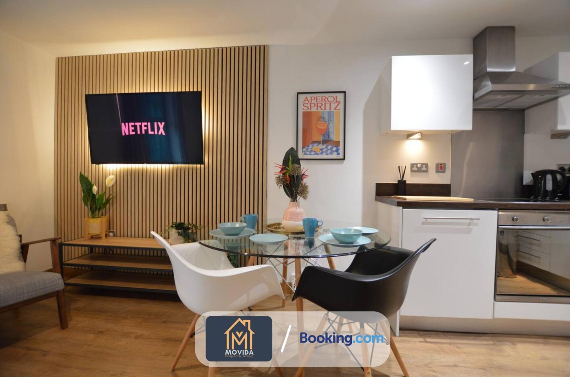 Lgi Stunning 1 Bedroom Apartment By Movida Property Group Short Lets & Serviced Accommodation ليدز المظهر الخارجي الصورة