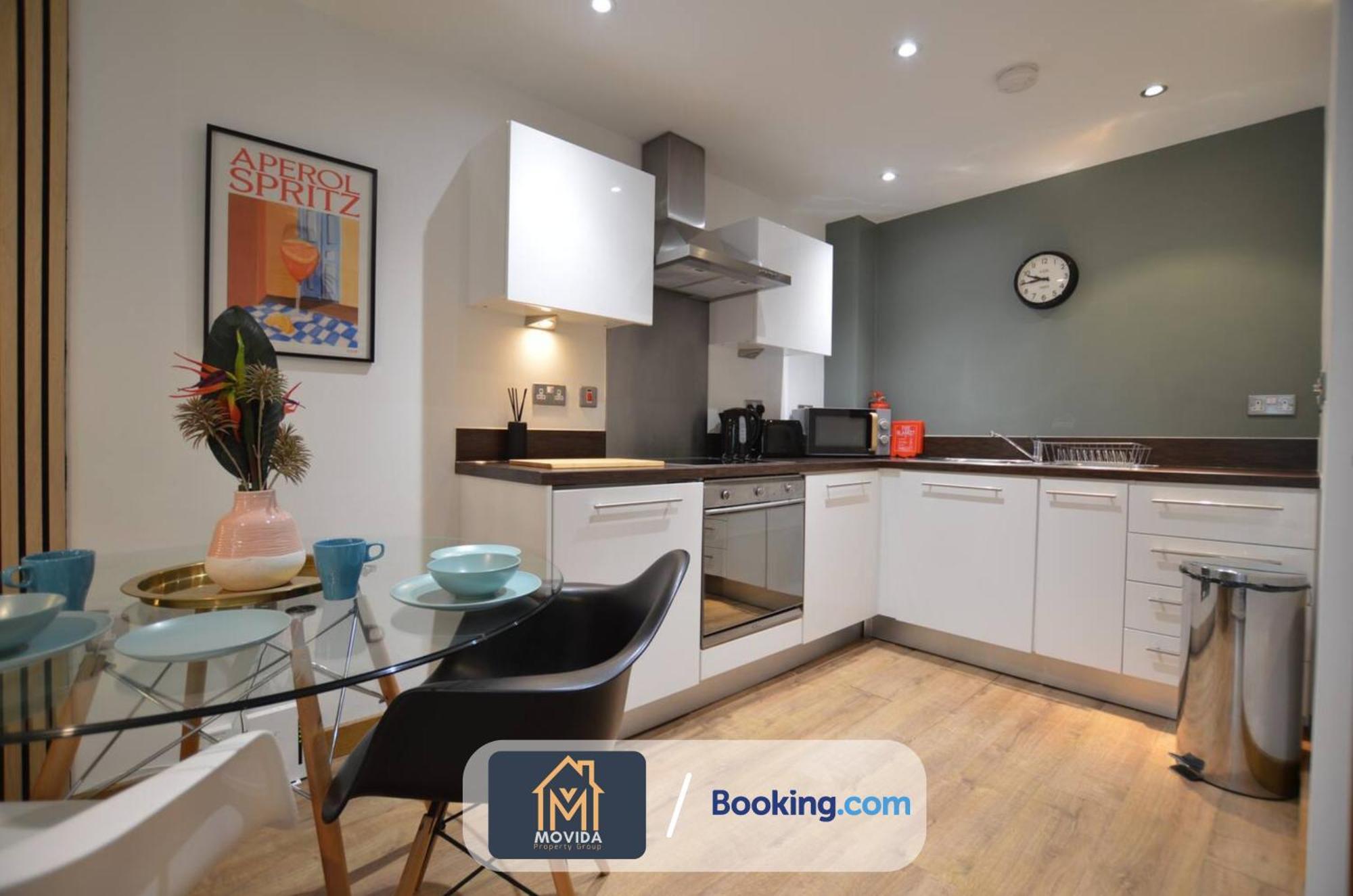 Lgi Stunning 1 Bedroom Apartment By Movida Property Group Short Lets & Serviced Accommodation ليدز المظهر الخارجي الصورة