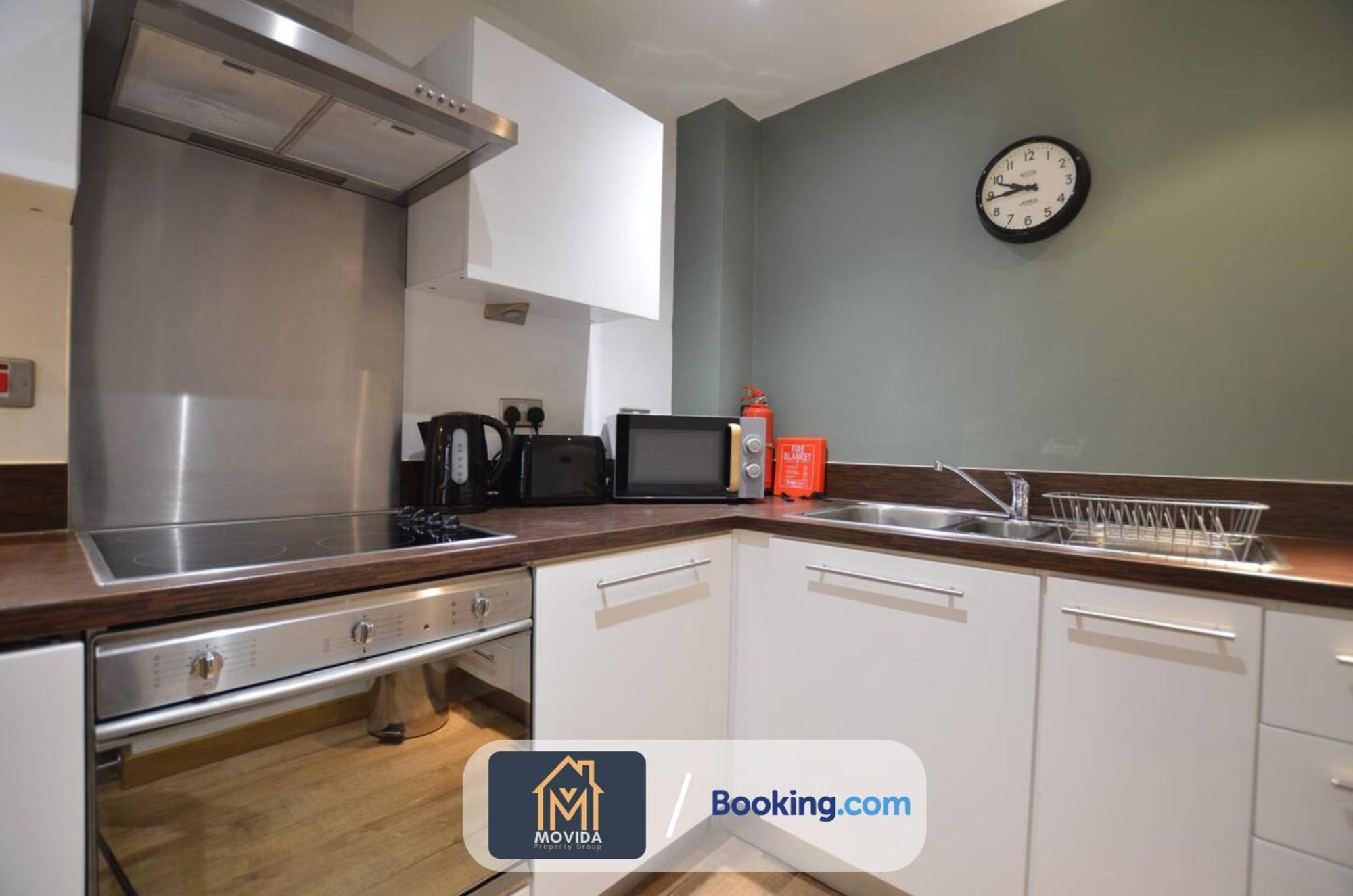 Lgi Stunning 1 Bedroom Apartment By Movida Property Group Short Lets & Serviced Accommodation ليدز المظهر الخارجي الصورة